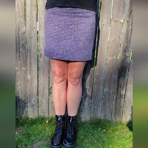 J. Crew woven blend mini pencil skirt